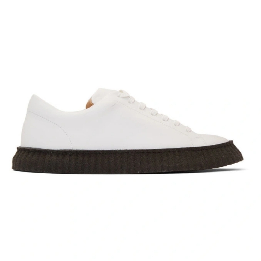 Jil Sander White and Black Connors Sneakers size 42 BNWOB